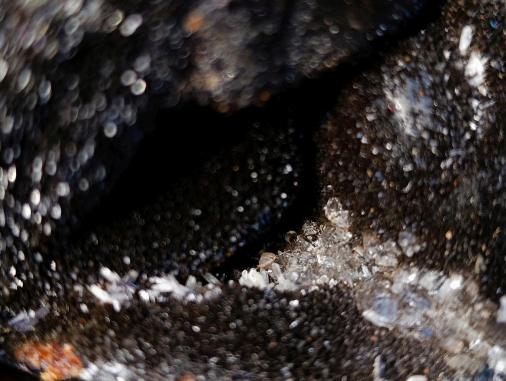 Polished Septerye Sauvage "Dragons Egg" Geodes x 2 From Mahajanga, Madagascar - Toprock Gemstones and Minerals 