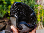 Polished Septerye Sauvage "Dragons Egg" Geodes x 2 From Mahajanga, Madagascar - Toprock Gemstones and Minerals 