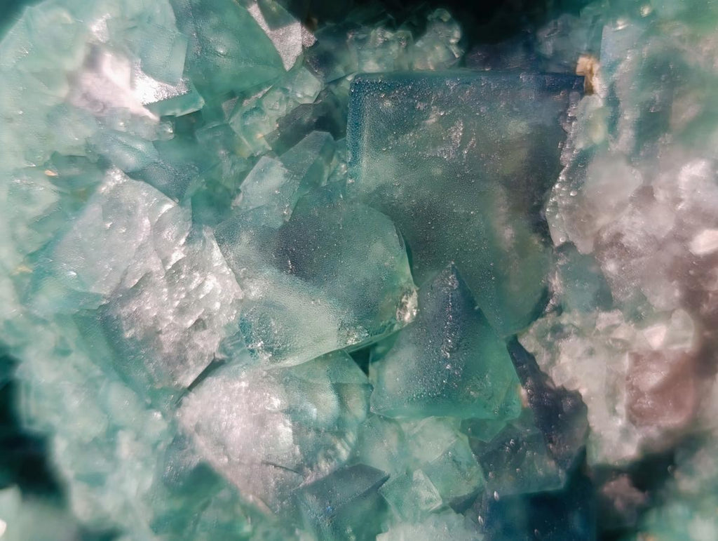 Natural XL Green Cubic Fluorite Specimen x 1 From Mandrosonoro, Madagascar - Toprock Gemstones and Minerals 