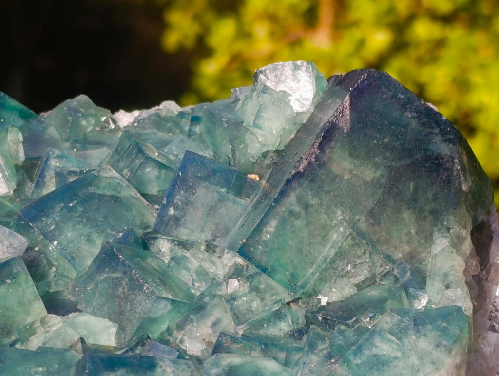 Natural XL Green Cubic Fluorite Specimen x 1 From Mandrosonoro, Madagascar - Toprock Gemstones and Minerals 