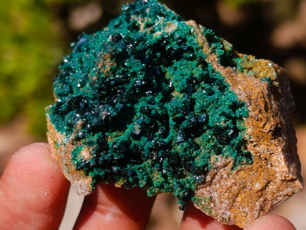 Natural Crystalline Malachite Specimens x 12 From Tenke Fungurume, Congo - Toprock Gemstones and Minerals 