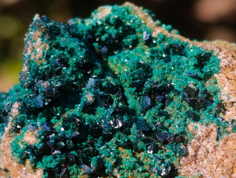 Natural Crystalline Malachite Specimens x 12 From Tenke Fungurume, Congo - Toprock Gemstones and Minerals 