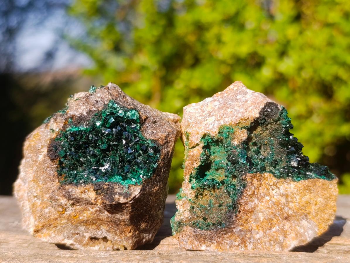 Natural Crystalline Malachite Specimens x 12 From Tenke Fungurume, Congo - Toprock Gemstones and Minerals 