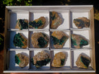 Natural Crystalline Malachite Specimens x 12 From Tenke Fungurume, Congo - Toprock Gemstones and Minerals 