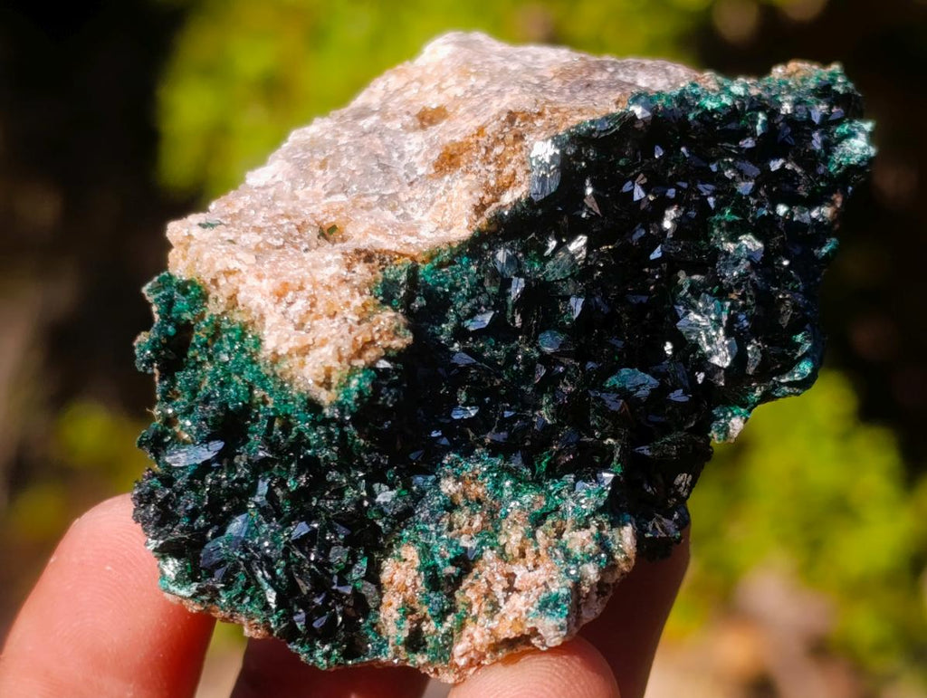 Natural Crystalline Malachite Specimens x 12 From Tenke Fungurume, Congo - Toprock Gemstones and Minerals 