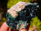 Natural Crystalline Malachite Specimens x 12 From Tenke Fungurume, Congo - Toprock Gemstones and Minerals 