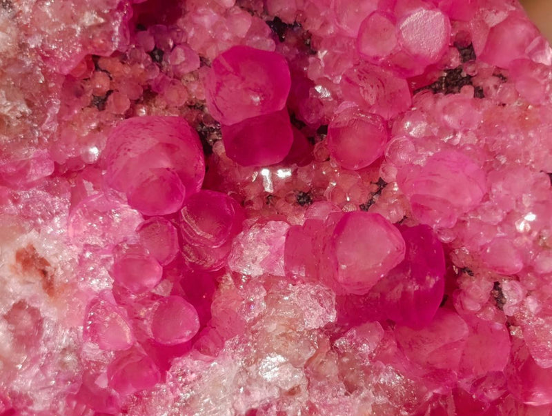 Natural Cabinet Sized Spherocobaltite Specimens x 3 From Musonoi Mine, Congo - Toprock Gemstones and Minerals 