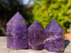 Polished Lepidolite with Pink Rubellite Tourmaline Display Crystals x 12 From Ambatondrazaka, Madagascar - Toprock Gemstones and Minerals 