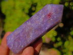 Polished Lepidolite with Pink Rubellite Tourmaline Display Crystals x 12 From Ambatondrazaka, Madagascar - Toprock Gemstones and Minerals 