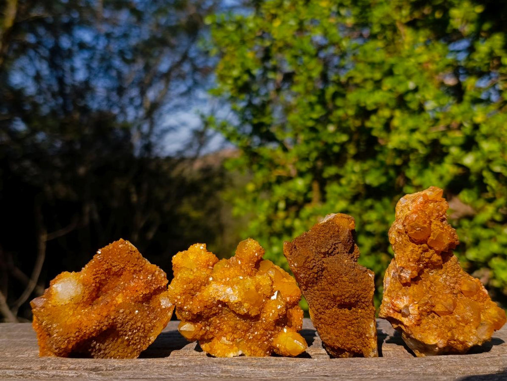 Natural Solar Spirit Quartz Clusters x 12 From Boekenhouthoek, South Africa - Toprock Gemstones and Minerals 