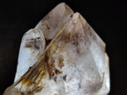 Polished Smokey and Clear Window Quartz Crystals x 3 From Madagascar - Toprock Gemstones and Minerals 