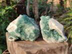 Natural Large Green Cubic Fluorite Specimens x 3 From Mandrosonoro, Madagascar - Toprock Gemstones and Minerals 