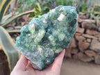 Natural Large Green Cubic Fluorite Specimens x 3 From Mandrosonoro, Madagascar - Toprock Gemstones and Minerals 