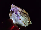 Polished Mixed Smokey Window Amethyst Crystal Pieces x 12 From Akansobe, Madagascar - Toprock Gemstones and Minerals 