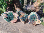 Natural Crystalline Malachite Specimens with Mellite x 12 From Tenke Fungurume, Congo - Toprock Gemstones and Minerals 