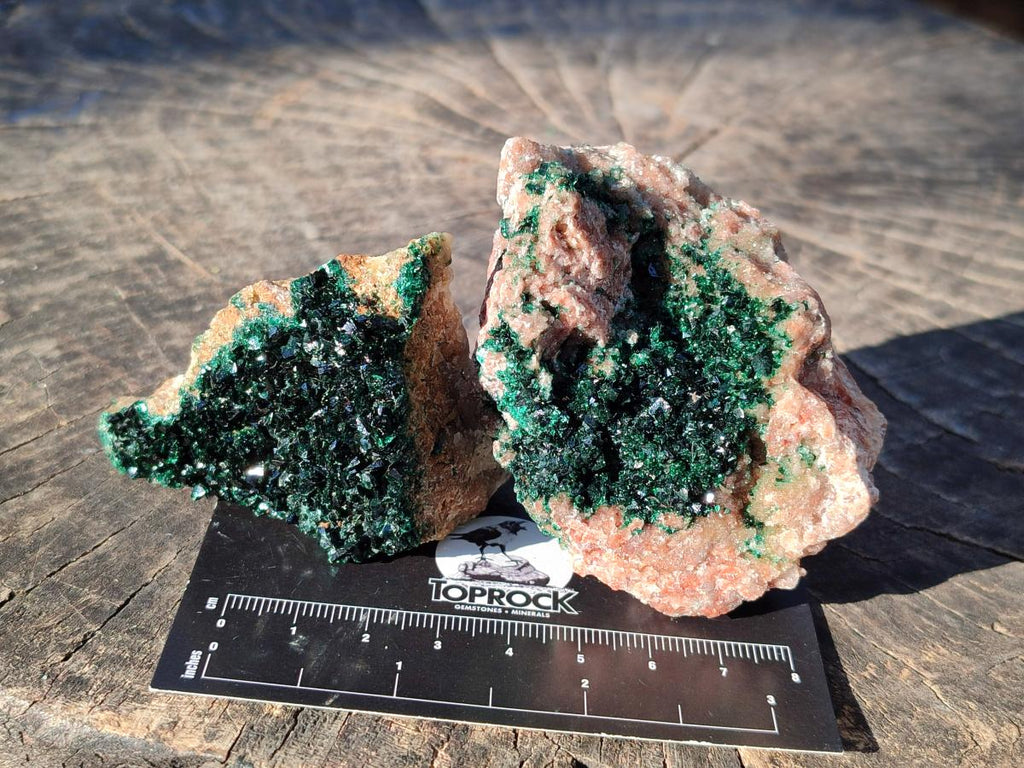 Natural Crystalline Malachite Specimens with Mellite x 12 From Tenke Fungurume, Congo - Toprock Gemstones and Minerals 