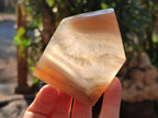 Polished Banded Agate House Shaped Slices x 12 From Madagascar - Toprock Gemstones and Minerals 