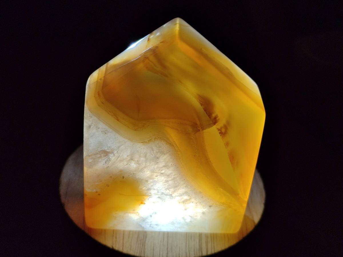 Polished Banded Agate House Shaped Slices x 12 From Madagascar - Toprock Gemstones and Minerals 