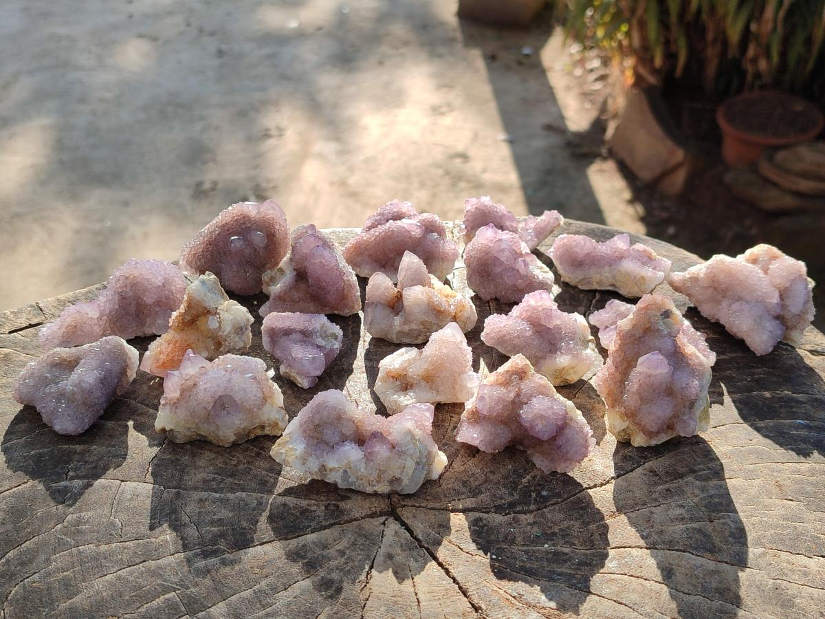 Natural Spirit Amethyst Clusters x 35 From Boekenhouthoek, South Africa - Toprock Gemstones and Minerals 