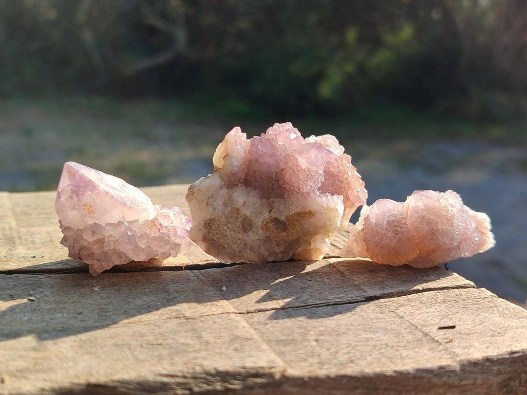Natural Spirit Amethyst Clusters x 35 From Boekenhouthoek, South Africa - Toprock Gemstones and Minerals 