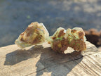 Natural Rare Bladed Barite with Malachite Specimens x 20 From Shangulowé Mine, Congo - Toprock Gemstones and Minerals 