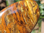 Polished Golden Tigers Eye Display Crystals x 3 From Prieska, South Africa - Toprock Gemstones and Minerals 