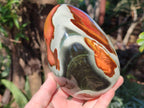 Polished Large Polychrome Jasper Standing Display Piece x 1 From NW Coast, Madagascar - Toprock Gemstones and Minerals 