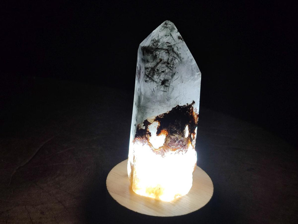 Polished Quartz Crystals with Inclusions x 2 From Madagascar - Toprock Gemstones and Minerals 