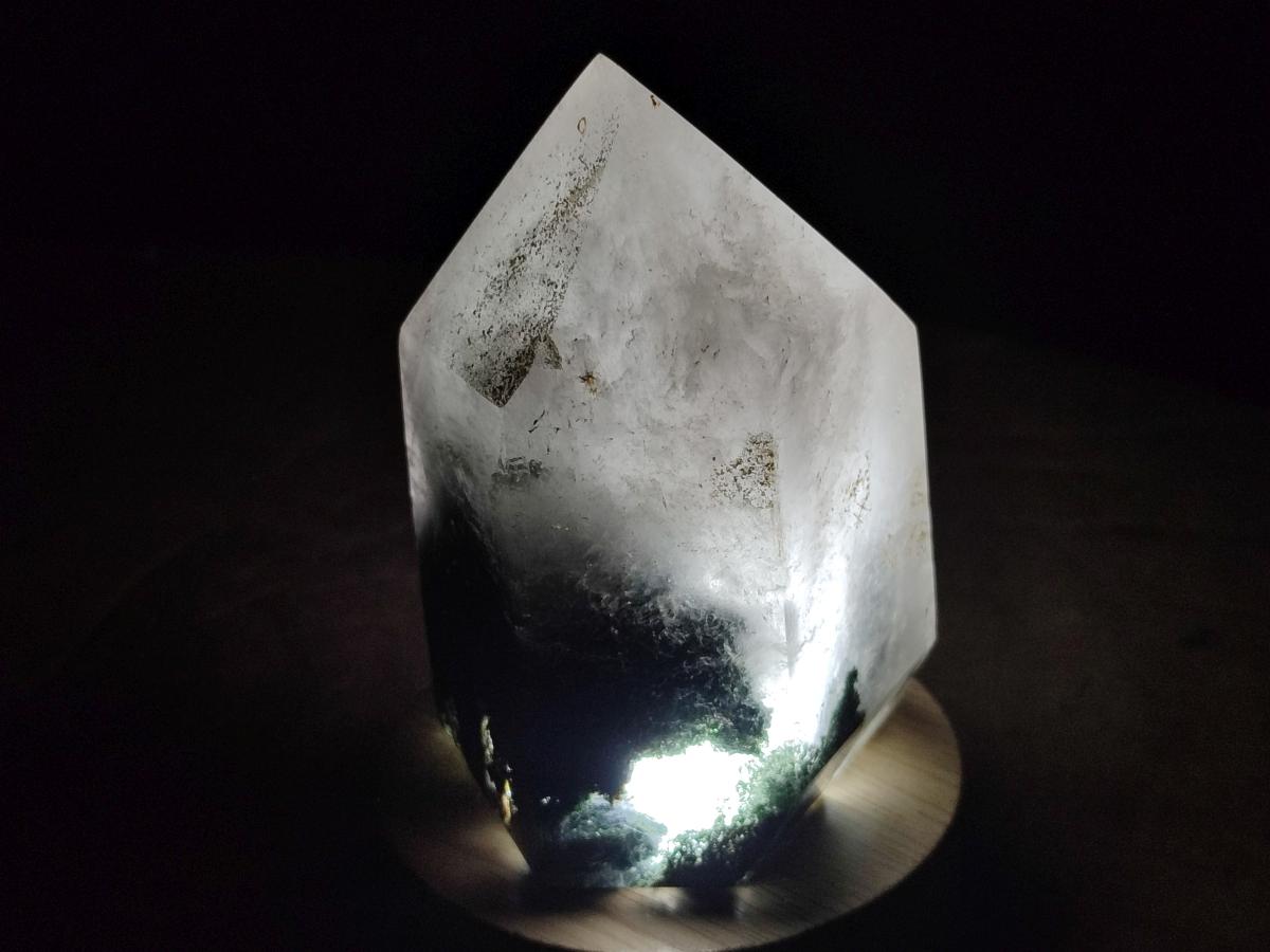 Polished Quartz Crystals with Inclusions x 2 From Madagascar - Toprock Gemstones and Minerals 