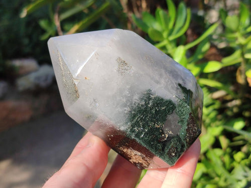 Polished Quartz Crystals with Inclusions x 2 From Madagascar - Toprock Gemstones and Minerals 