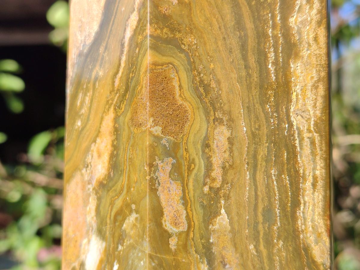 Polished XL Ocean Jasper Tower x 1 From Northwest Coast, Madagascar - Toprock Gemstones and Minerals 
