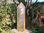 Polished XL Ocean Jasper Tower x 1 From Northwest Coast, Madagascar - Toprock Gemstones and Minerals 