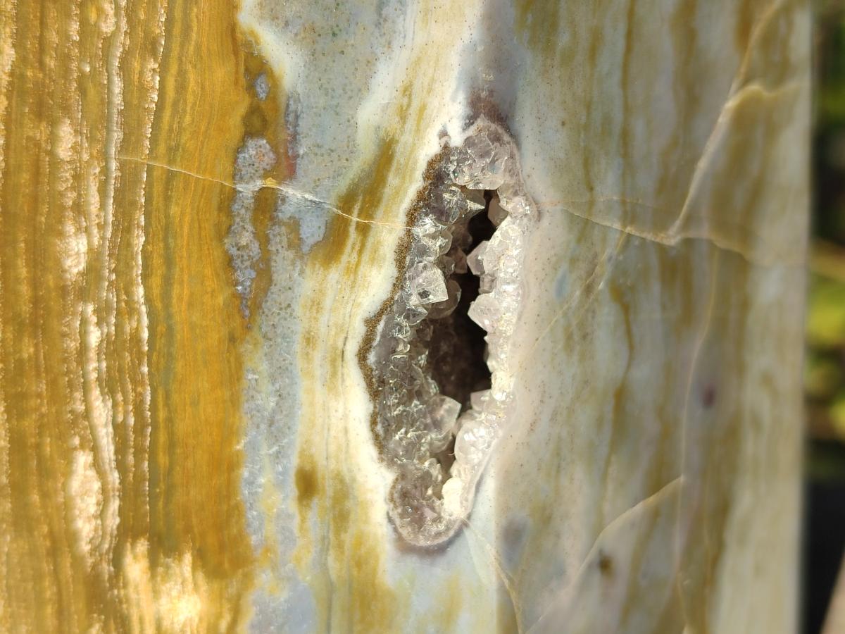 Polished XL Ocean Jasper Tower x 1 From Northwest Coast, Madagascar - Toprock Gemstones and Minerals 