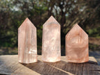 Polished Red Hematoid Quartz Display Crystals x 12 From Ambatondrazaka, Madagascar - Toprock Gemstones and Minerals 