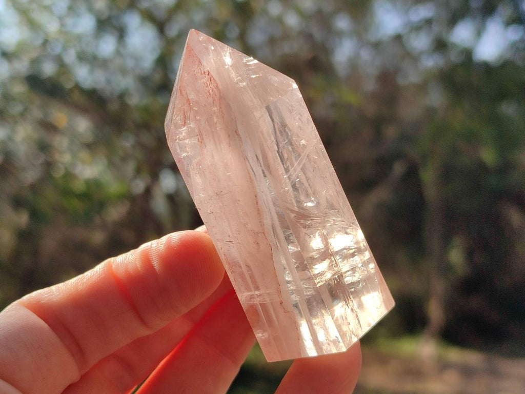 Polished Red Hematoid Quartz Display Crystals x 12 From Ambatondrazaka, Madagascar - Toprock Gemstones and Minerals 