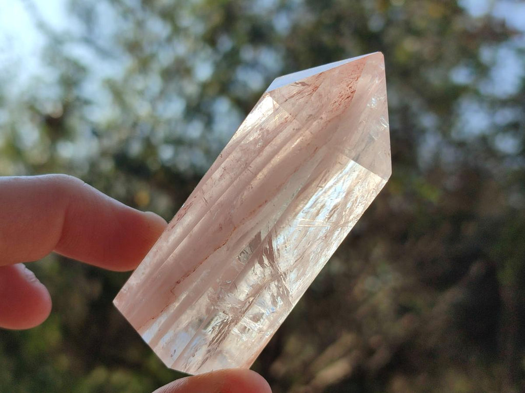 Polished Red Hematoid Quartz Display Crystals x 12 From Ambatondrazaka, Madagascar - Toprock Gemstones and Minerals 