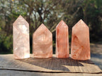 Polished Red Hematoid Quartz Display Crystals x 12 From Ambatondrazaka, Madagascar - Toprock Gemstones and Minerals 