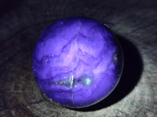 Polished Watermelon Fluorite Spheres x 2 From Uis, Namibia - Toprock Gemstones and Minerals 