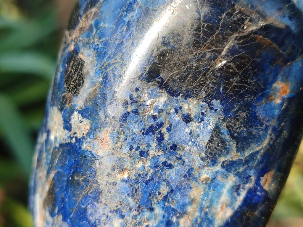 Polished Dumortierite Standing Display Pieces x 6 From Madagascar - Toprock Gemstones and Minerals 