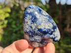 Polished Dumortierite Standing Display Pieces x 6 From Madagascar - Toprock Gemstones and Minerals 