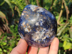 Polished Dumortierite Standing Display Pieces x 6 From Madagascar - Toprock Gemstones and Minerals 