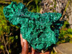 Natural Large Cabinet Size Silky Malachite Specimen x 1 From Kasompe, Congo - Toprock Gemstones and Minerals 