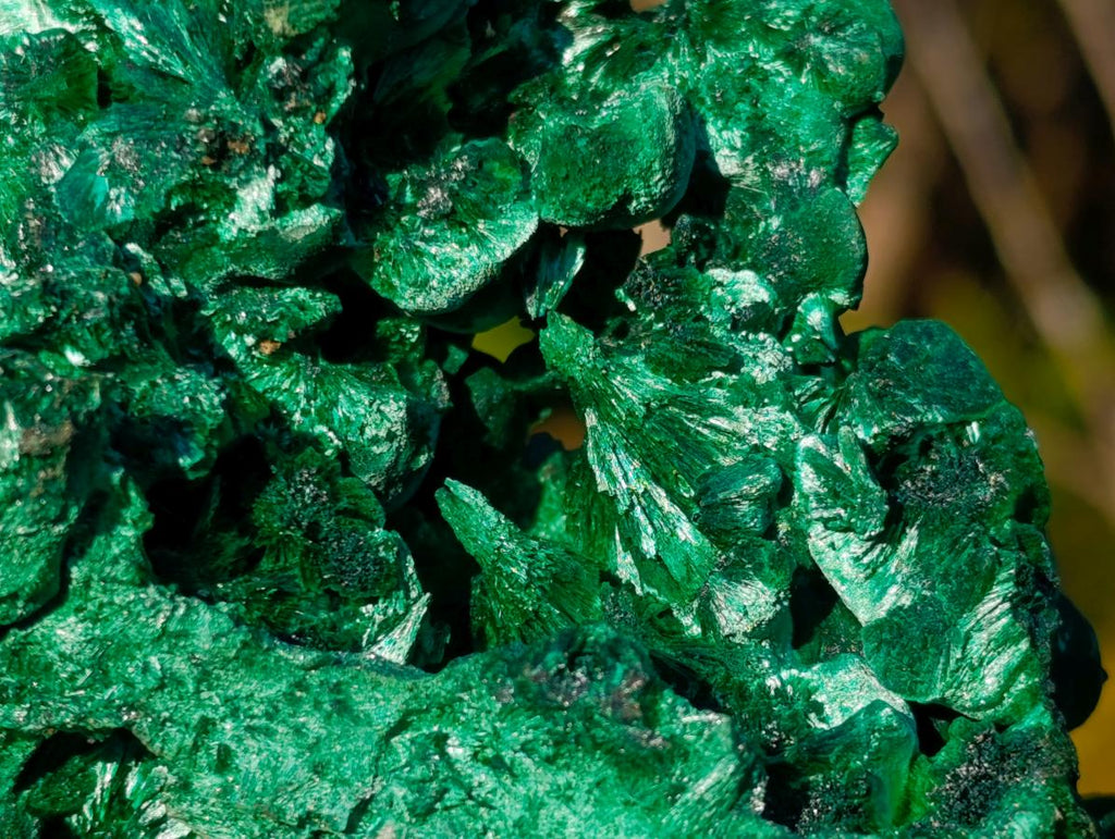 Natural Large Cabinet Size Silky Malachite Specimen x 1 From Kasompe, Congo - Toprock Gemstones and Minerals 