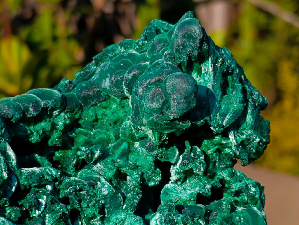 Natural Large Cabinet Size Silky Malachite Specimen x 1 From Kasompe, Congo - Toprock Gemstones and Minerals 