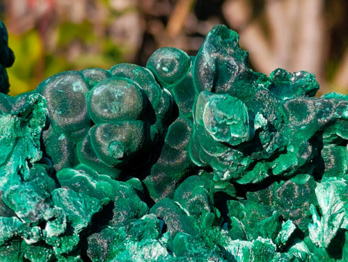 Natural Large Cabinet Size Silky Malachite Specimen x 1 From Kasompe, Congo - Toprock Gemstones and Minerals 