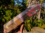 Polished 8th Vein Ocean Jasper Display Crystals Tower x 1 From Northwest Coast, Madagascar - Toprock Gemstones and Minerals 