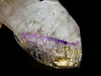 Polished Smokey Window Amethyst Crystals x 4 From Akansobe, Madagascar - Toprock Gemstones and Minerals 