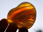 Polished Banded Agate Hearts x 24 From Madagascar - Toprock Gemstones and Minerals 