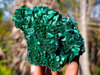 Natural Cabinet Size Silky Malachite Specimens x 6 From Kasompe, Congo - Toprock Gemstones and Minerals 