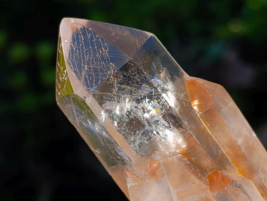 Polished Quartz Crystals with Inclusions x 6 From Madagascar - Toprock Gemstones and Minerals 